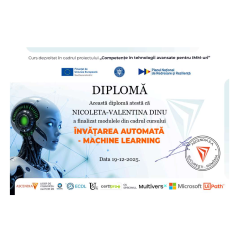 Machine Learning - Nicoleta