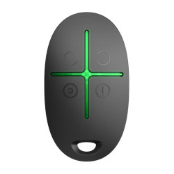 Telecomanda pentru sistem de alarma, 4 butoane, raza actiune max. 1000m, alimentare baterie CR2032, negru, AJAX SPACECONTROL BL