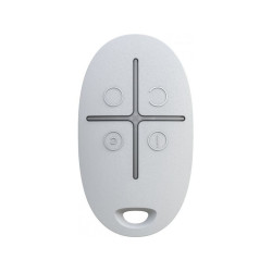 Telecomanda pentru sistem de alarma AJAX SPACECONTROL WH, cod saritor, anti frauda/sabotaj, distanta functionare 1.000m