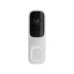 Sonerie video WiFi Ajax Video Doorbell, 4MP, unghi 155 grade, culoare alb, AI incorporat, PIR, microfon si difuzor, control din aplicatie