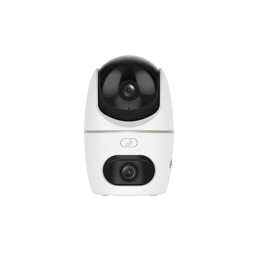 Camera wireless Dahua H3D-3F Hero Dual, 2 lentile 3+3MP, IR si LED alb, Microfon si difuzor, Wi-Fi 6, IPC-H3D-3F Camera wireless Dahua H3D-3F Hero Dual, 2 lentile 3+3MP, IR si LED alb, Microfon si difuzor, Wi-Fi 6, IPC-H3D-3F