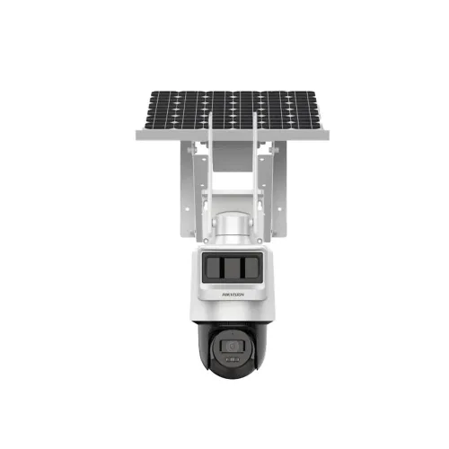 Hikvision Pro DS-2DE2C400IWG-K/4G/C05S10 4G Camera with SIM and Solar Panel, Alarm, 4MP 2K, IR + LED 30m, 4G, 1.85 W Battery, PIR + Radar