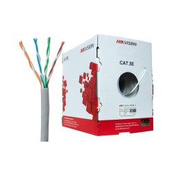 Cablu UTP CAT5e Hikvision 305M, DS-1LN5E-S