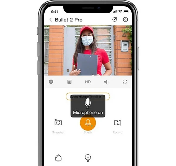 comunicare bidirectionala cu aplicatia imou